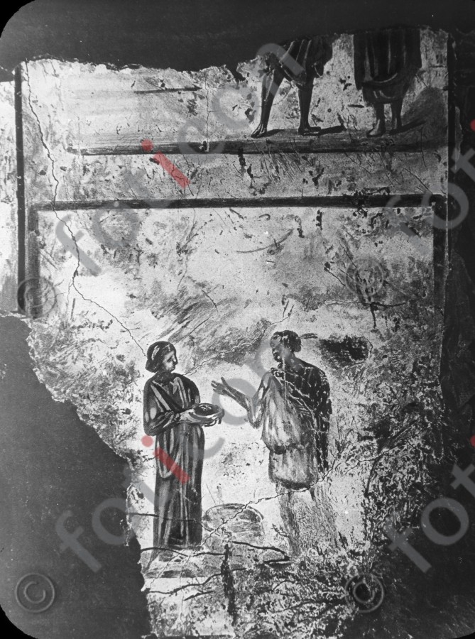 Christus und die Samariter | Christ and the Samaritans - Foto simon-107-075-sw.jpg | foticon.de - Bilddatenbank für Motive aus Geschichte und Kultur